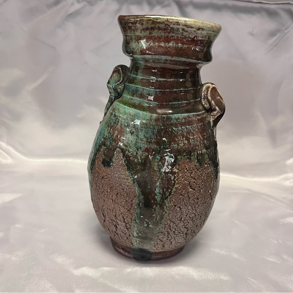 Vintage: Japanese Bizen Style Vase